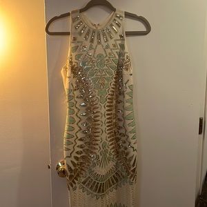 Sequin body con dress